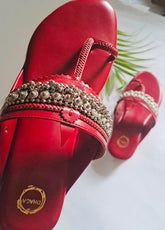 Rajwada Red - Maroon Kolhapuri